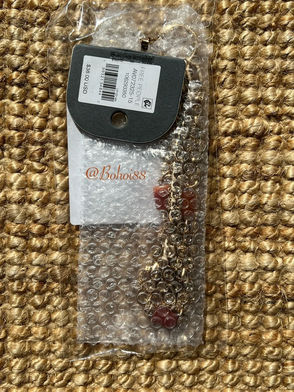 NEW Free People Layered Chain Phone Wristlet - Picture 5 of 10
